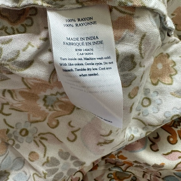 Faherty Women's Faith Blouse NWT - Picture 13 of 14